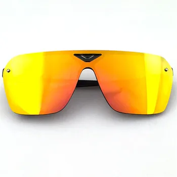 Novo Óculos de Plástico de Adultos do sexo Masculino de Condução Star Sports Homens Deslumbrante Óculos de sol das Mulheres da Marca do Espelho de Óculos de Sol oculos de sol masculin