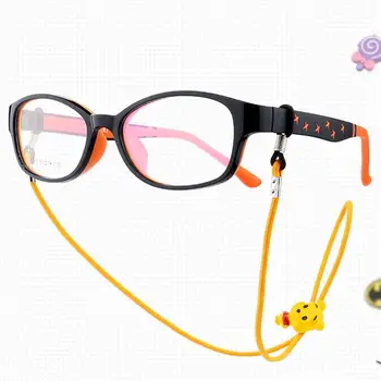 10pcs Crianças dos desenhos animados de Nylon Cabo de Miopia Elástico Óculos de Cadeia & Amarras de Óculos de sol Correia de Óculos Titular Óculos corda do Pescoço QUENTE