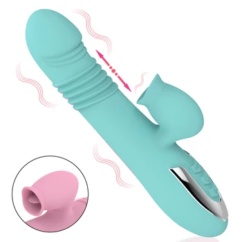 Automático, Empurrando O Pulsador Ponto G Vibrador Vibrador Brinquedos Sexuais Para As Mulheres Estimulador De Clitóris Vagina Massager Adultos, Jogos De Sexo Brinquedo