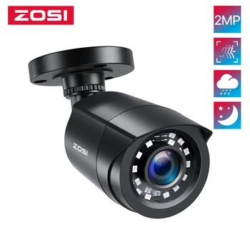 ZOSI 1080P 4-em-1 Câmara de Segurança do CCTV ,3,6 milímetros Lente 24 LEDs IR,80ft Visão de Noite ,ao ar livre Whetherproof Câmera de Vigilância