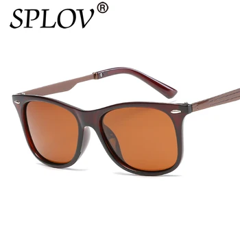 2017 SPLOV Novo Rebite Homens Ray Marca Designer TAC Polarizada Mulheres de Óculos de sol Clássicos Homens Oval Retro Tons de óculos de Sol UV400 UV-AB