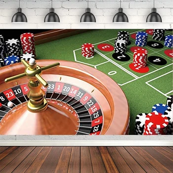 Apostas De Casino Fotografia Cenário De Jogo De Roleta De Jogo De Loteria Boa Sorte Fichas De Fundo Para Las Vegas Viagem Jogador Adulto