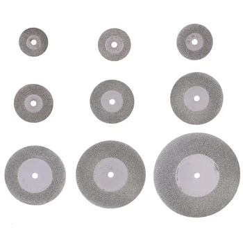 6pcs/set 16-50 mm de Diamante, Roda de Moedura Ferramenta de Mini Disco de Corte Para Rotory Acessórios