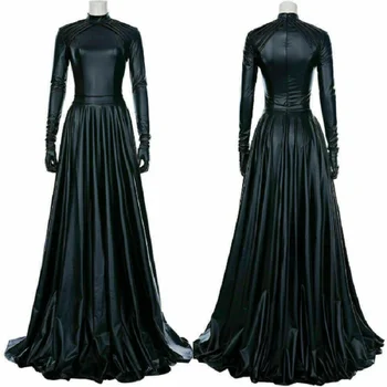 Quente Magda preto Cosplay de vestido das mulheres de vestido conjunto