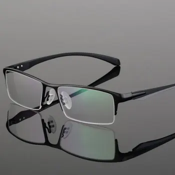 HOTOCHKI IP Eletrônico Chapeamento Liga de Metal Homens de Óculos com Armação de Óculos de Prescrição do sexo Masculino Óculos Óculos
