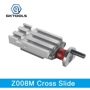 GKTOOLS, 118mm de metal cruz slide para o mini-torno, usado quando a alimentação/aliviando o eixo y,z, Z008M