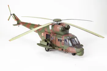 1:33 Escala polonês W-3 Sokol Helicóptero DIY Artesanato MODELO de PAPEL KIT de quebra-Cabeças Brinquedo Artesanal de DIY