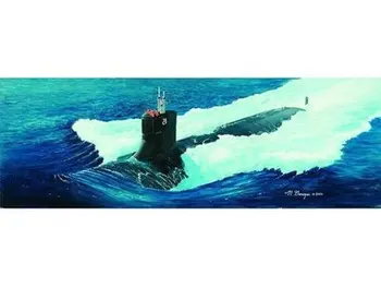 TROMPETISTA 05904 1:144 EUA Seawolf classe de ataque submarino modelo