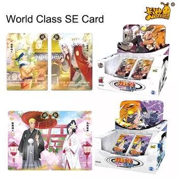 Mundo SE Genuíno KAYOU Naruto Cartão Original de Anime Capítulo da Matriz de Jogo Rara MR AR SP Hot Stamping Cartas Colecionáveis Presentes Crianças