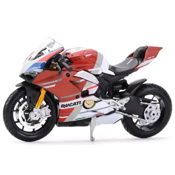 Maisto 1:18 Ducati Panigale V4 S Corse Estático Fundido Veículos Colecionáveis Hobbies Motocicleta Modelo De Brinquedos
