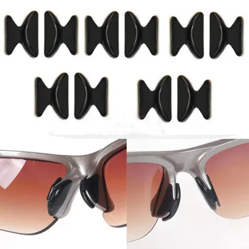 Alta Qualidade Úteis 5Pairs Soft antiderrapante Silicone Nariz Almofada Para Óculos, Óculos Sunglass