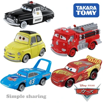 A Takara Tomy Tomica Disney Pixar Carros Século Kit Modelo Em Miniatura Diecast Brinquedos Do Bebê Engraçado Magia Crianças Boneca Quente Criança Bauble