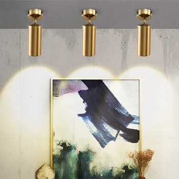 Nordic lâmpada de parede de Ouro-Americana de estilo arte em ferro quarto de cabeceira lâmpada moderna sala quarto LED lâmpada de parede de espelho de luz de E27