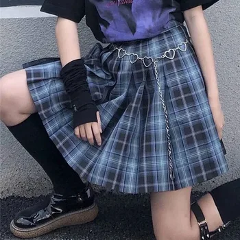 Gótico, Punk Cós de Calças de Cintura Cadeia de Mulheres Adoram Coração Oco Cinto para a Menina Hip Hop Harajuku Lolita Moda Fina Cintura Cintos