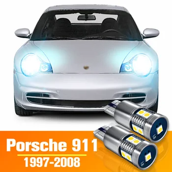 2pcs DIODO emissor de Luz de Estacionamento Folga Bulbo Acessórios Para a Porsche 911 996 997 1997-2008 1999 2000 2001 2002 2003 2004 2005 2006 2007