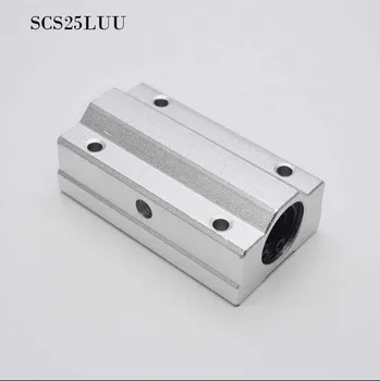 SCS25LUU (25mm) (1 PCS) de Metal Linear Rolamentos de Esferas PARA CNC