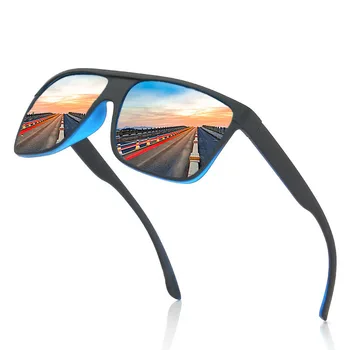 Preto Fosco Armação Óculos de sol Polarizados Homens/Mulheres Anti-Derrapagem de Esportes ao ar livre Homem/Weman Óculos de sol óculos de Poeira/Óculos/Máscaras