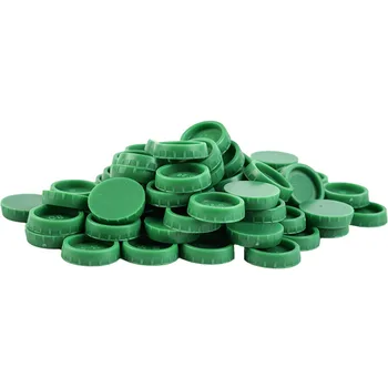 100pcs em Plástico Nylon Capa de Poeira Verde Caps Protetor Para MGN9 MGN12 MGN15 HGR15 HGR20 HGR25 HGR30 Linear de Trilho Guias CNC de Peças