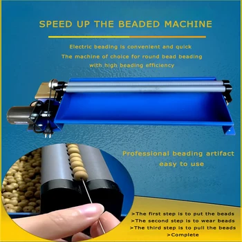 Automático Beading Máquina de Roscar Rodada de Esferas de Jade Cadeia de Jóias Ferramenta para Tomada de Jóias Ferramenta de Processamento de Joalheiro