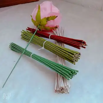 25pcs/muito Artificial, decorre de rosa peônia hortênsia cabeças de flores de hastes de simulação DIY de seda flor decoração de casamento