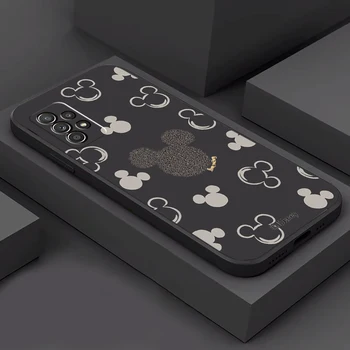 Mickey de Disney Casos de Telefone Para Xiaomi Redmi Nota 10 10 10 Pro POCO F3 GT X3 M3 GT Pro X3 NFC Tampa Traseira Coque TPU Macio Carcasa