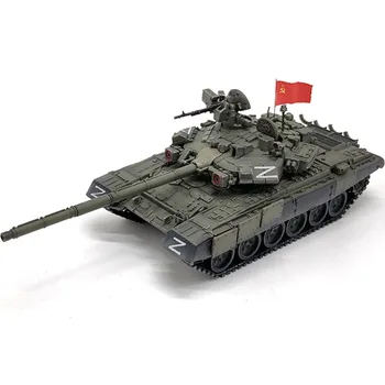 1:72 Modelo em Escala Especial russo Operações Militares T-90A Tanque de Brinquedos Fundido Brinquedo Veículo Blindado Coleção Decoração de Exibição