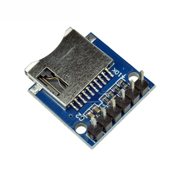 1Pcs Micro SD de Armazenamento de Expansão da Placa Mini Micro SD TF Cartão de Memória Escudo Módulo, Com Pinos do Arduino