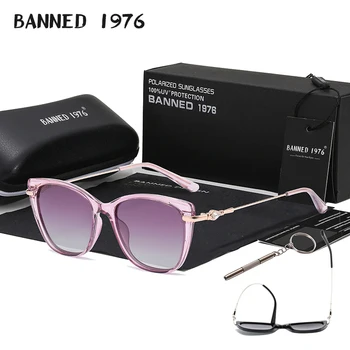 2022 de Luxo, Mulheres de Óculos de sol HD Polarized Moda Rodada Senhoras Vintage da Marca do Designer de Mulher do sexo Feminino de Óculos de Sol Oculos