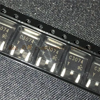 10PCS/LOT 2SC3074 2SC3074-Y TO252 C3074 A-252 alta corrente de comutação do transistor Novo original Em Estoque