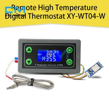 Wi-FI Remoto de Alta Temperatura do Termostato Digital Termopar do tipo K de Alta Temperatura Controlador de -99~999 Graus de DISPERSÃO-WT04