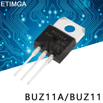 10PCS/LOT BUZ11 BUZ11A A-220 Transistor 33º-50V