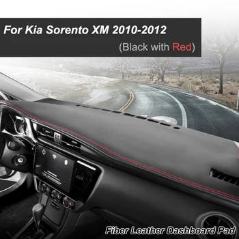 para Kia Sorento 2010-2012 Xm Pré-Facelift Esteira antiderrapante Tampa do Painel de controle Pad-Sol Dashmat Tapete Anti-Uv Acessórios do Carro