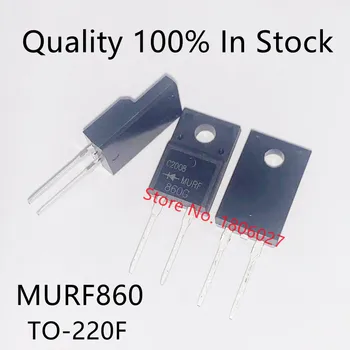 10PCS/LOT MURF860 MURF860G 860G 8A 600V rápido diodo de recuperação PARA-220F