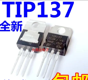 MeiMxy 10PCS TIP137 A-220 TO220 Darlington Transistores PNP