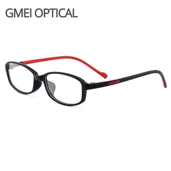 Gmei Óptico de Ultraleve TR90 Mulheres de Óculos de Armação Pequena Face Adequado de Óculos de Prescrição de Óculos, e a Miopia de Quadros Ópticos M8034