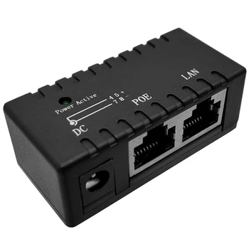 Venda quente Gigabit Power Over Ethernet Injector PoE Passivo Divisor de câmera do IP do CCTV