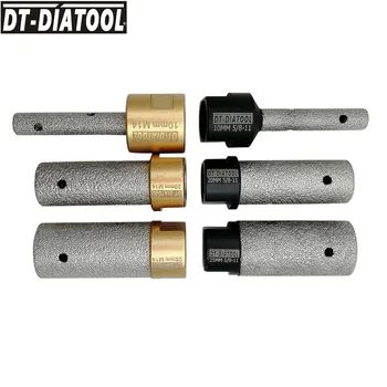 DT-DIATOOL 1pc Diamante Dedo de Moagem de Bits 5/8-11 Ou M14 Thread Para a Telha de Pedra da Bancada do Dia10/20/25mm
