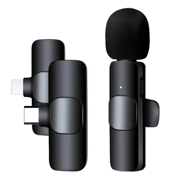 Microfone sem fio MINI Jogos de Lapela Microfone de Karaoke Bluetooth alto-Falante MICROFONE do Telefone Celular do Jogador Microfone E60 Youtube Premium