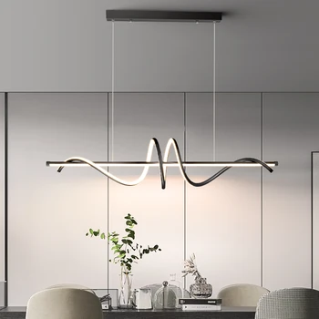 Minimalismo Moderno Led Iluminação do Candelabro lampadario Lâmpada led para o Quarto Sala Cozinha, suspensão moderna lustre luzes