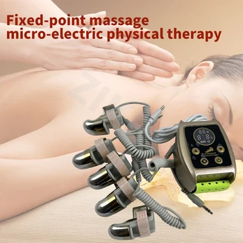 Melhor-vendendo a Preço de Fábrica Portátil EMS Vibração RF Massagem Diamante Finger Massager