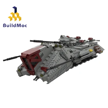 Buildmoc Espaço Guerras Filme UT-NO Encouraçado Nave espacial MOC Conjunto de Blocos de Construção de Kits de Brinquedos para Crianças Presentes Brinquedo 980PCS Tijolos