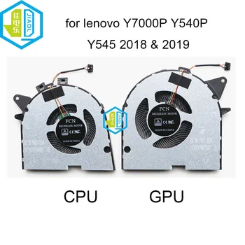 Computador Ventiladores de Refrigeração da CPU GPU mais frio para o LENOVO Legião 81LE Y7000P Y530P Y540P Y545 DFS200105200T DC28000DMS1 placa gráfica fã