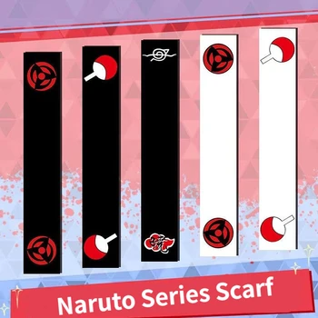 Naruto Anime Naruto Sharingan de Madeira Folha de Sasuke Periférica Outono e Inverno Cachecol Temporada de Macho e Fêmea Casal de Estudantes Cachecol