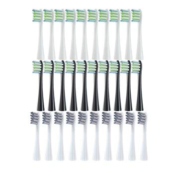 Substituível Escova de dentes Elétrica Cabeças de Escova para todos os Oclean X/X PRO/ Z1/ F1/Uma/ Ar 2/SE Macio DuPont Cerdas de Substituição de Bicos