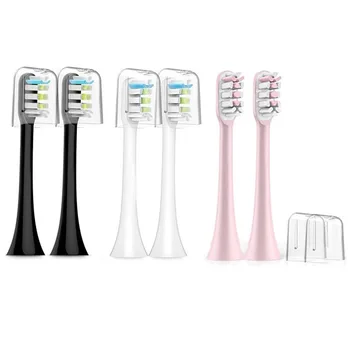 Para Xiaomi SOOCAS X3 SOOCARE Escova de dentes Elétrica Cabeças Foodgrade Substituição de Cerdas de Escova de Dente Bocais da Cabeça com Anti-poeira