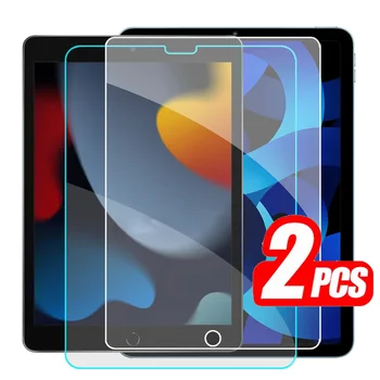 (2 Pacotes) de Vidro Temperado Para Apple iPad Pro Ar 1 2 3 4 5 6 7 8 9 9.7 10.2 10.5 10.9 11 12.9 3ª e 4ª Geração Protetor de Tela