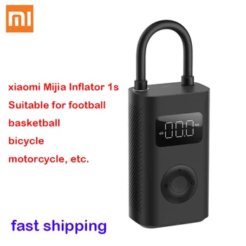 Novo Xiaomi Mijia Inflável Tesouro 1S Atualizado Versão Portátil Bomba Eléctrica do Compressor de Ar para Moto Pneu de Carro de Futebol