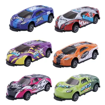 Crianças Pull-back Catapulta Carro de Brinquedo Multi-cor de Metal Impacto de Colisão Modelo de Carro de Brinquedo Presentes Para 3+ Meninos Meninas rapazes raparigas