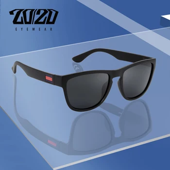 2020 Design da Marca Óculos de sol Polarizados Homens Mulheres Driver Tons Masculino Vintage, Óculos de Sol dos Homens Spuare Espelho de Verão UV400 OculoS