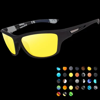 PÉ de PEIXE Homens Mulheres Óculos de sol Polarizados Pesca Óculos de Proteção solar UV Óculos de Segurança Óculos de Condução UV400 Óculos ao ar livre